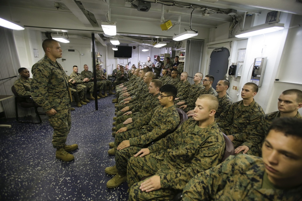 DVIDS - Images - USS Whidbey Island Lance Corporal Leadership and ...