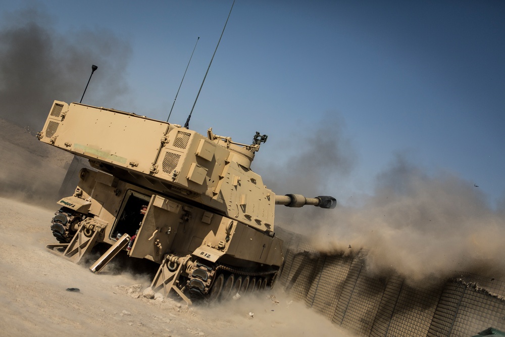 TFTQ Soldiers conduct artillery strikes