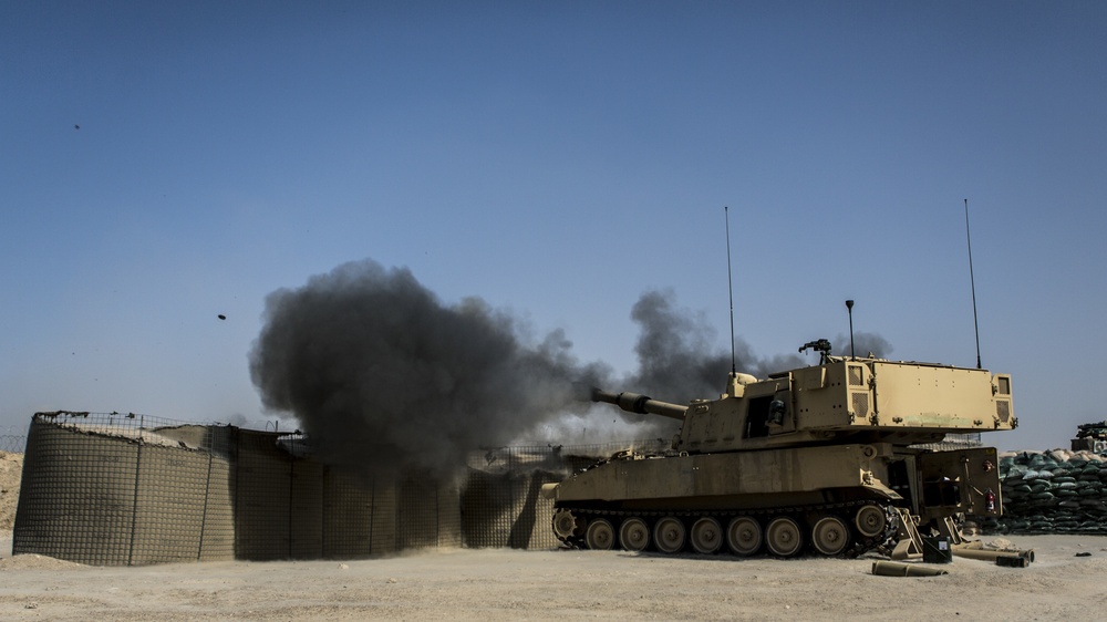 TFTQ Soldiers conduct artillery strikes