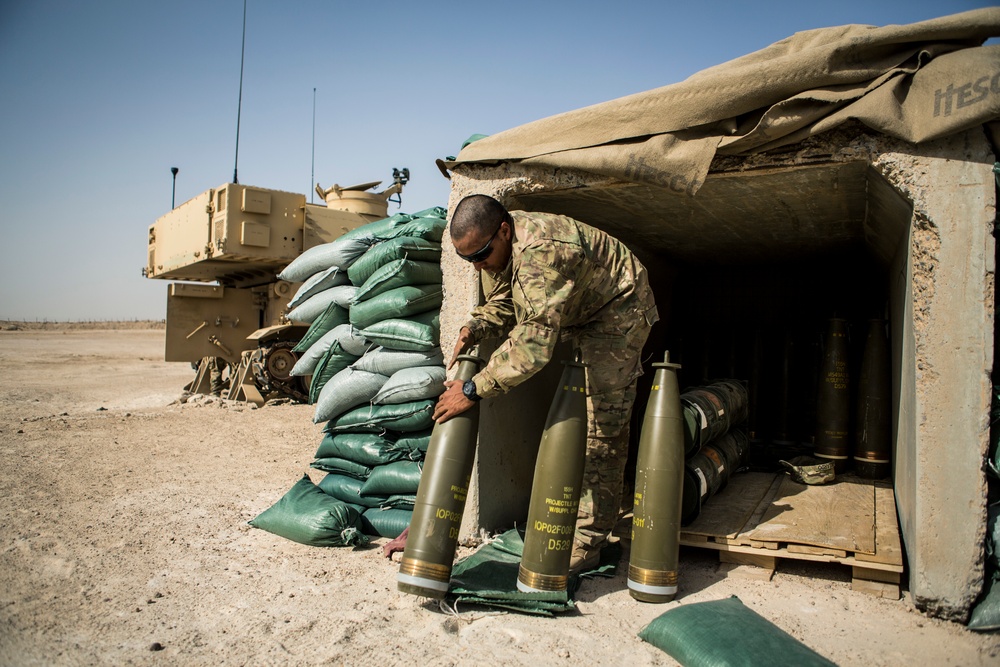 TFTQ Soldiers conduct artillery strikes