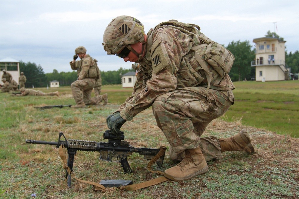 3-69 AR kick off OAR rotation at the range