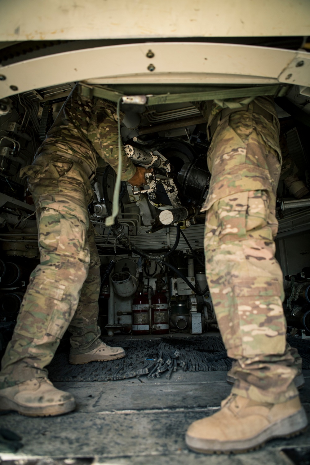 TFTQ Soldiers conduct artillery strikes