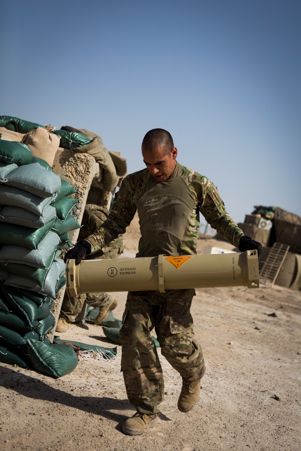 TFTQ Soldiers conduct artillery strikes