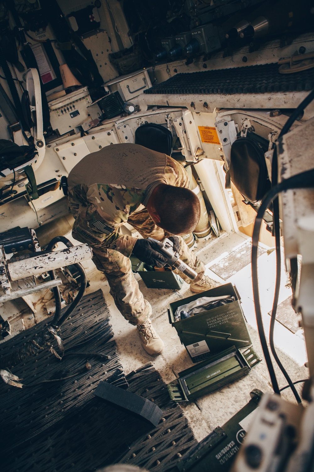 TFTQ Soldiers conduct artillery strikes