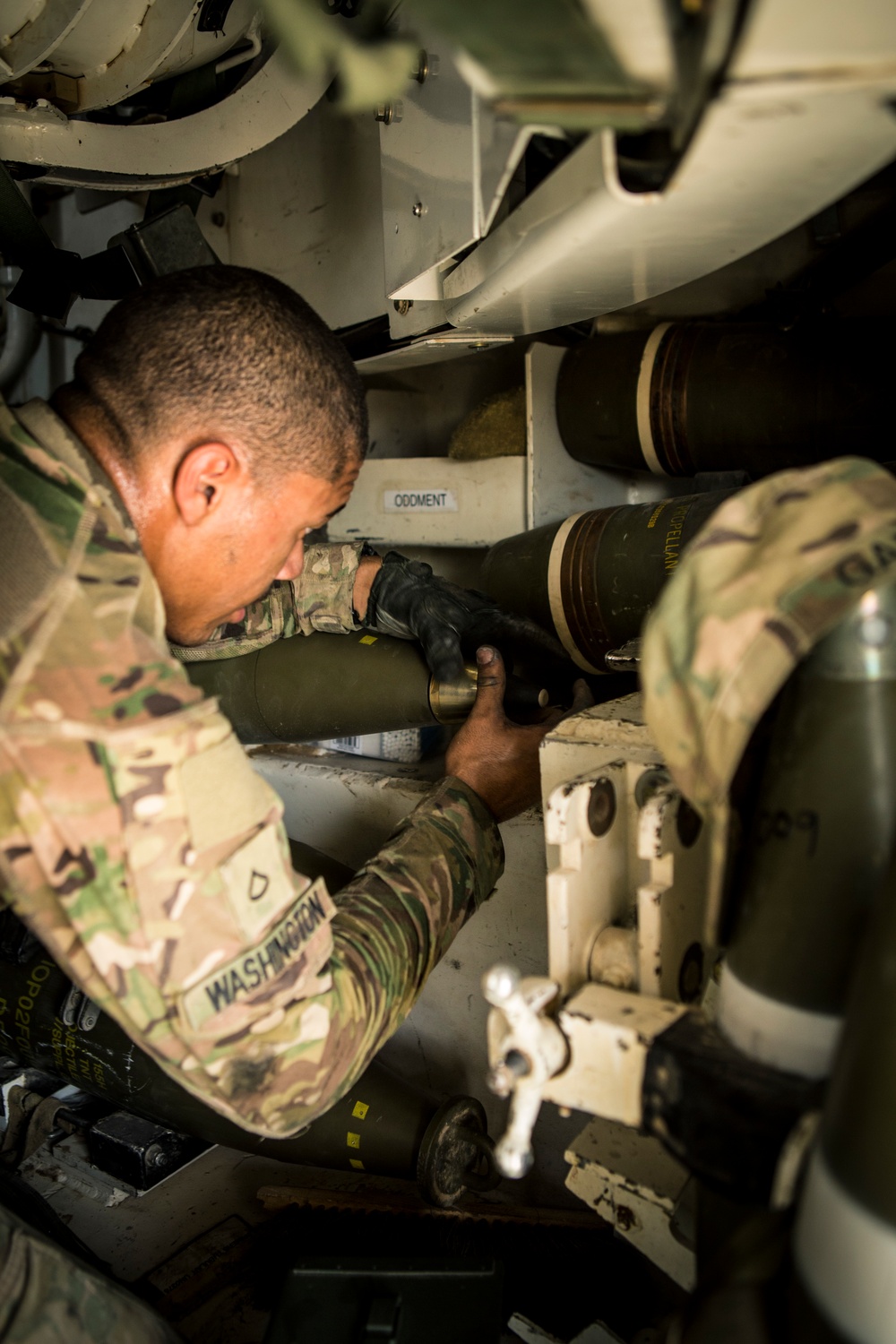 TFTQ Soldiers conduct artillery strikes