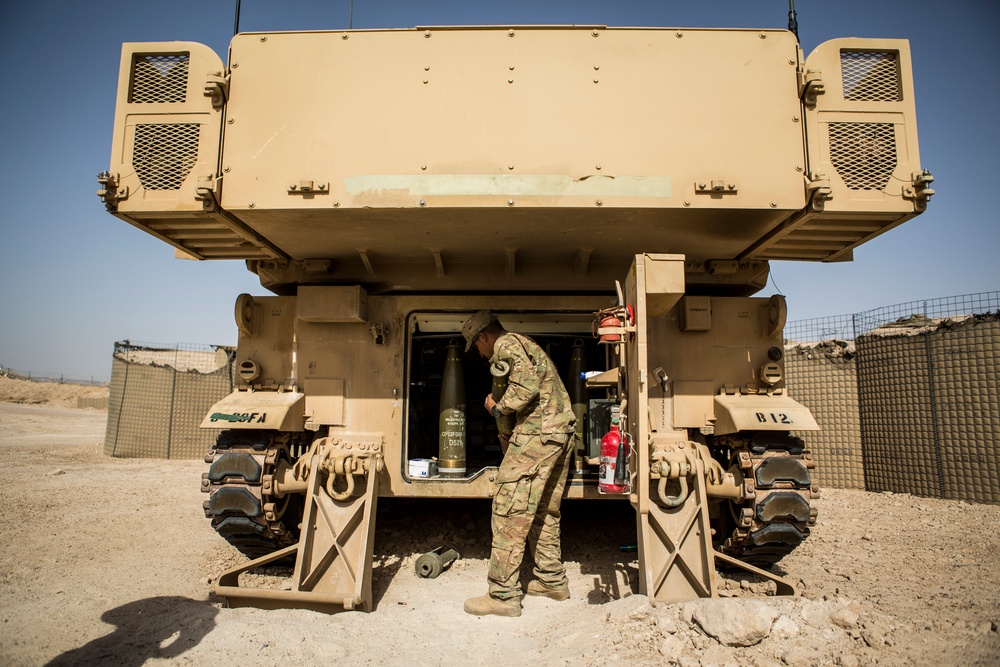 TFTQ Soldiers conduct artillery strikes