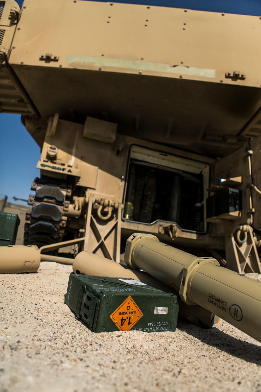 TFTQ Soldiers conduct artillery strikes