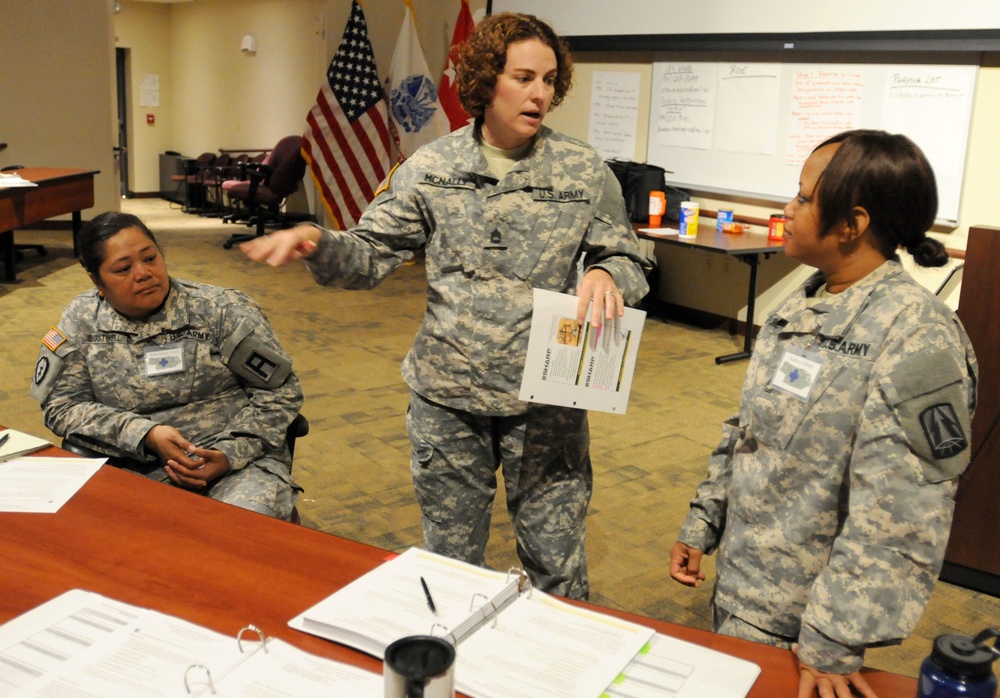 Soldiers Attend SHARP Foundation Course