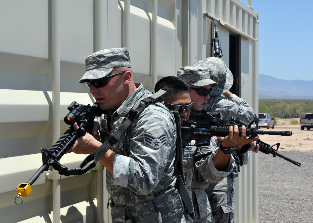 Security forces support active-duty, Reserve missions