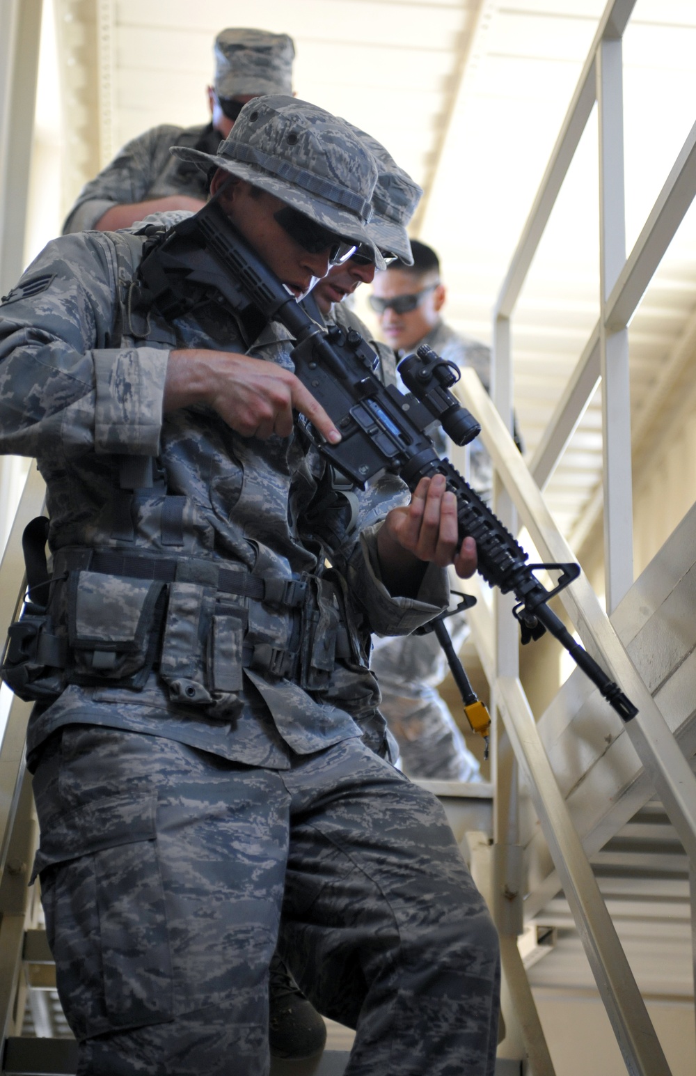 Security forces support active-duty, Reserve missions