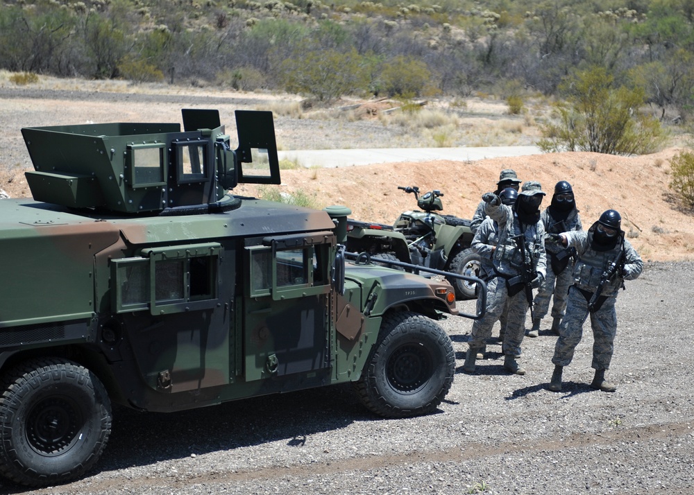 Security forces support active-duty, Reserve missions