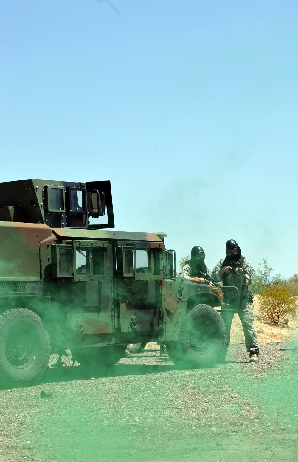 Security forces support active-duty, Reserve missions