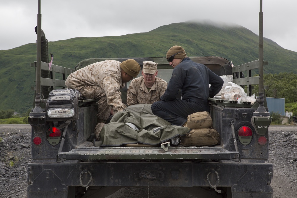 MARFORRES Marines improve Alaskan infrastructure during IRT Old Harbor