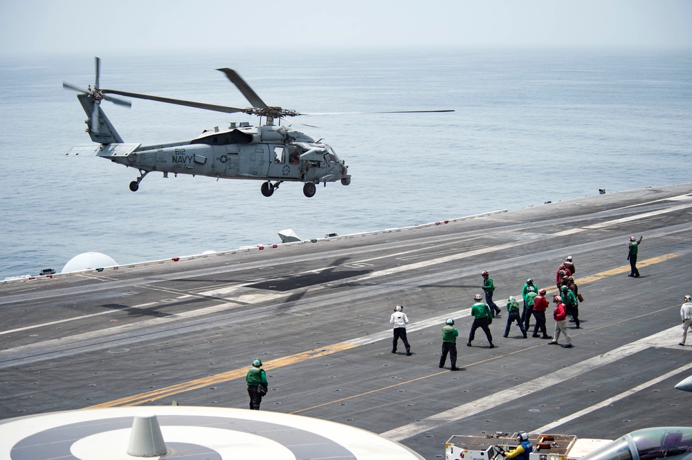 USS Dwight D. Eisenhower deployment