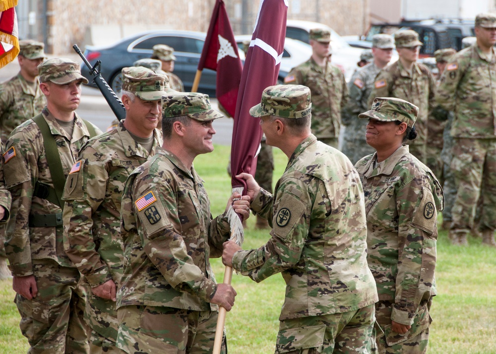 Troop Command, WBAMC hold change of command