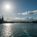 ex-USS Thach towed to sea during RIMPAC