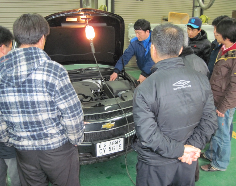 Far East District mechanics' training keeps skills current