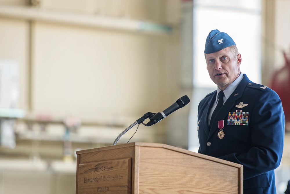 Col. Steven deMilliano takes command of the 176th Wing