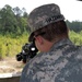 Soldiers conduct security operations at Forward Operating Base Warrior during JRTC