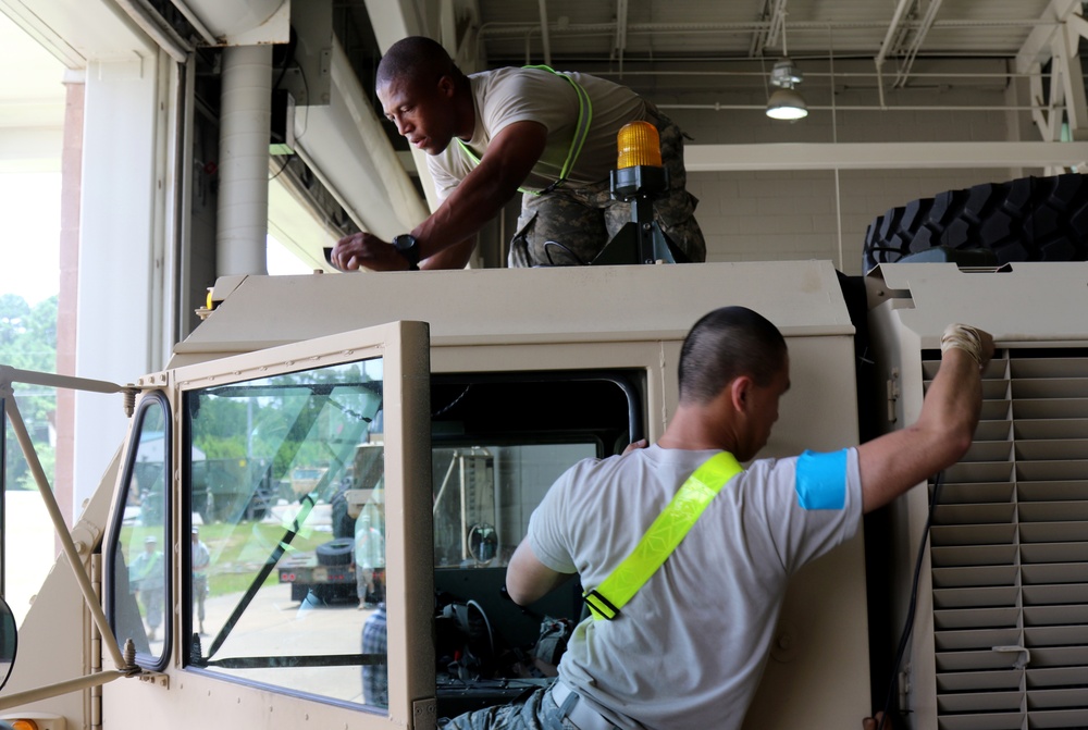 JRTC vehicles are being installed with the Multiple Integrated Laser Engagement System