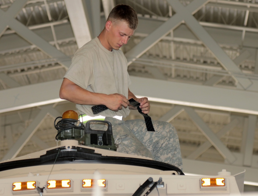 JRTC vehicles are being installed with the Multiple Integrated Laser Engagement System