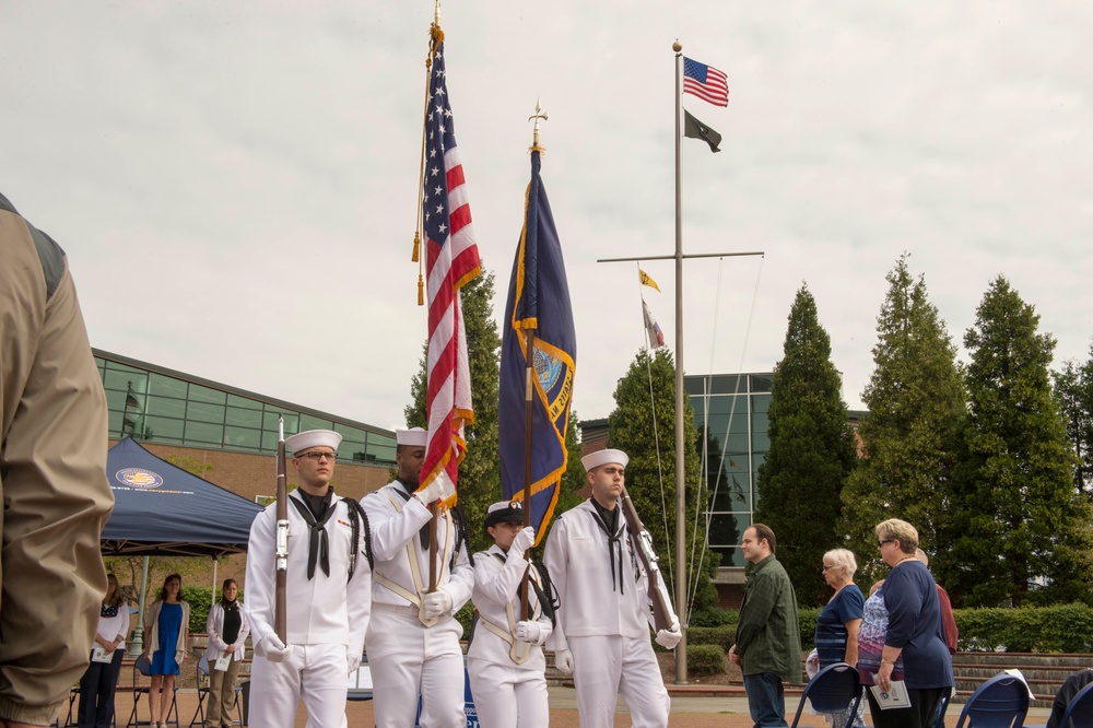 NSE Holds Gold Star Tribute Ceremony, 5K Run