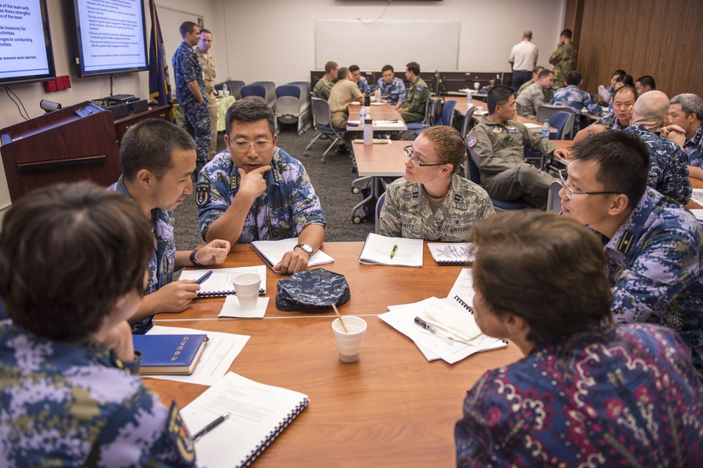 Fundamentals of Global Health Engagement Course at Makalapa Clinic during RIMPAC