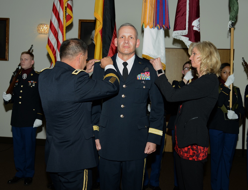 Regional Health Command Europe, Commander promoted to Brigadier General