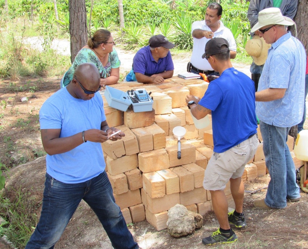 JTF-Bravo partners with Honduran health officials to ensure safe drinking water for locals