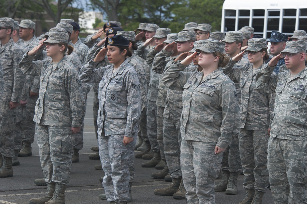 87th MSG Change of Command