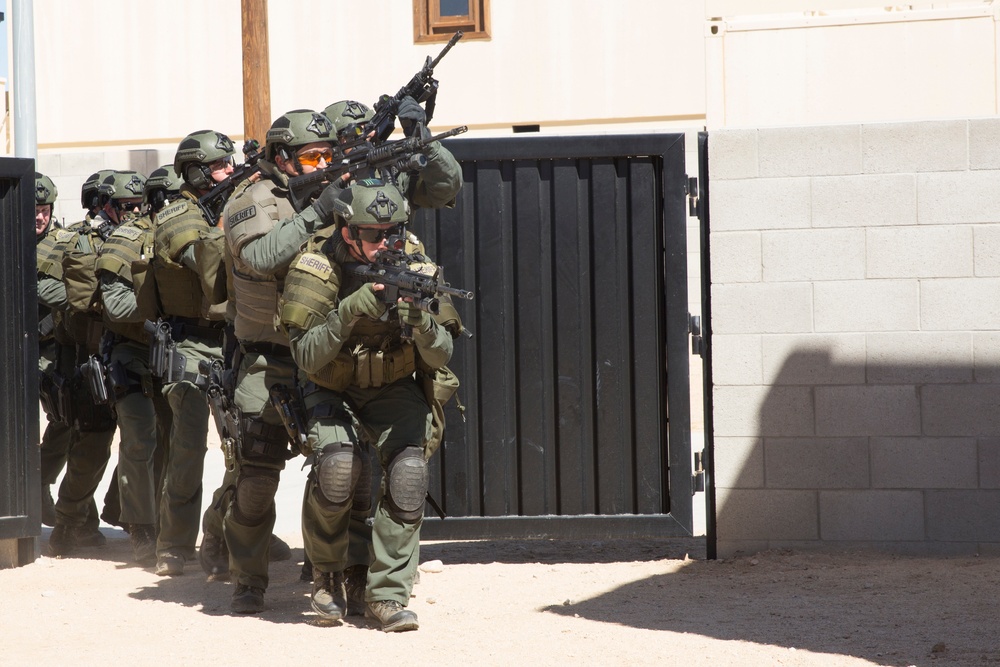 Combat Center SRT welcomes local law enforcement