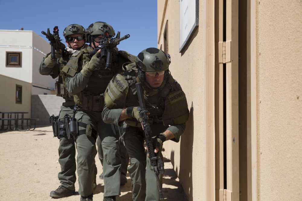 Combat Center SRT welcomes local law enforcement