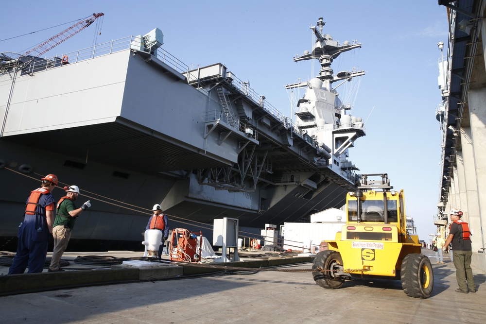 Turn Ship, PCU FORD, cvn 78,