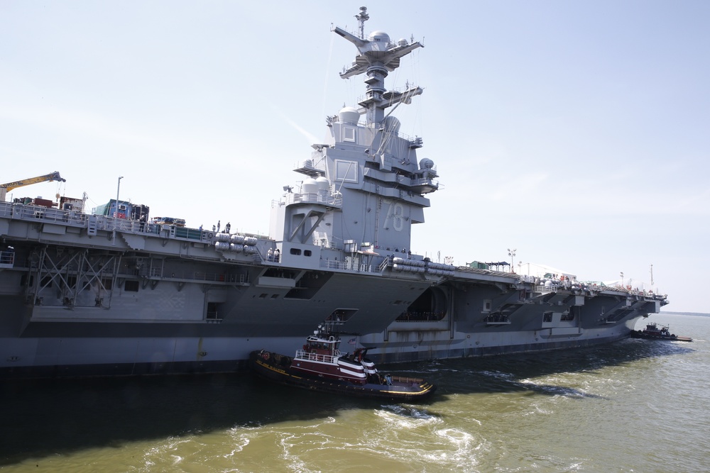 DVIDS - Images - Turn Ship, PCU FORD, cvn 78, [Image 33 of 48]