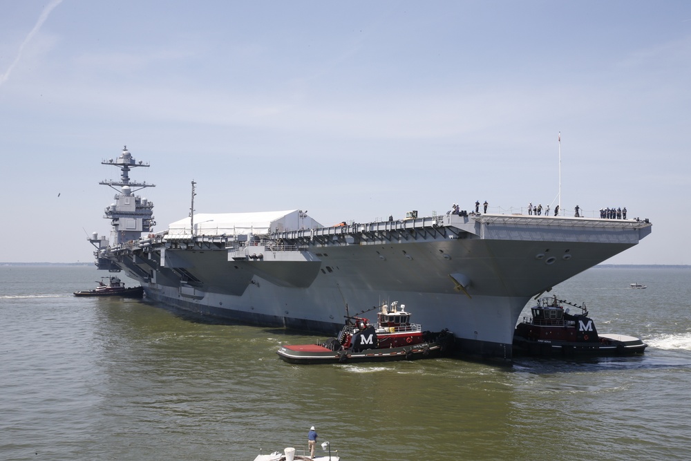 DVIDS - Images - Turn Ship, PCU FORD, cvn 78, [Image 41 of 48]