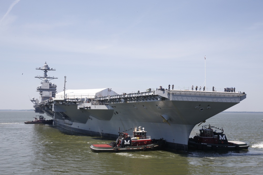 Turn Ship, PCU FORD, cvn 78,