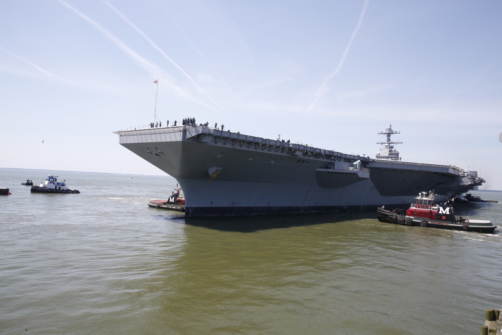 Turn Ship, PCU FORD, cvn 78,