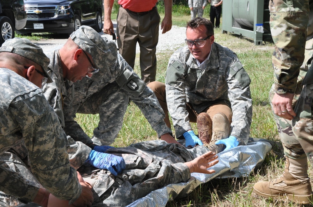 Receiving informative, hands-on medical training