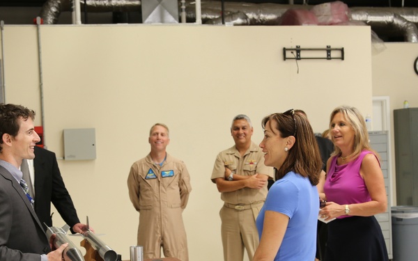 UNSECNAV Davidson tours NAWCWD at China Lake