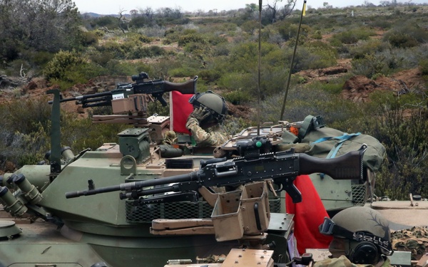 Rim of the Pacific 2016 Machine Gun Exercise