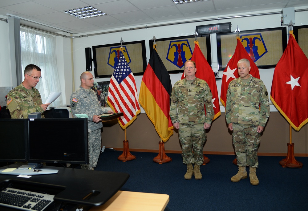 7th Mission Support Command Change of Command