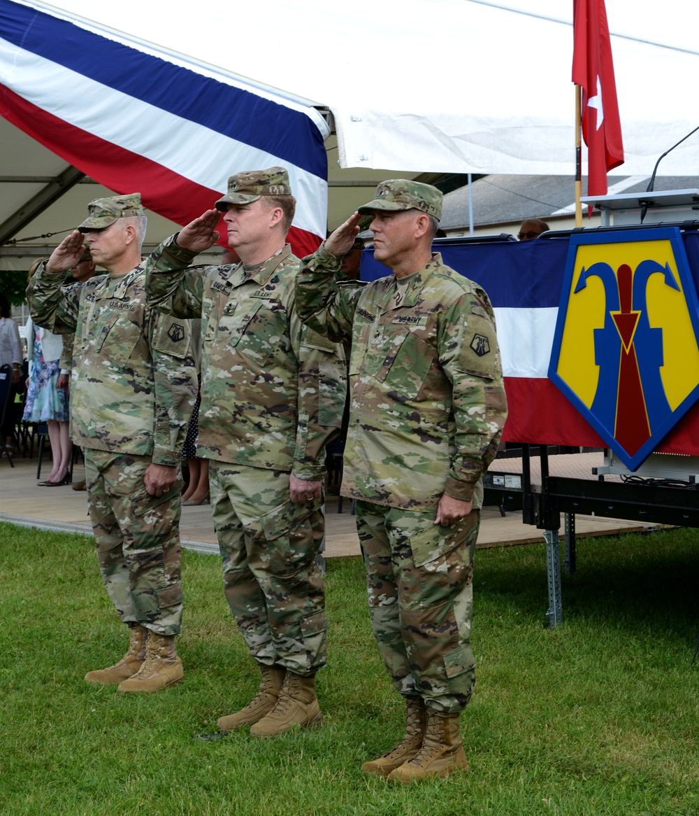 7th Mission Support Command Change of Command