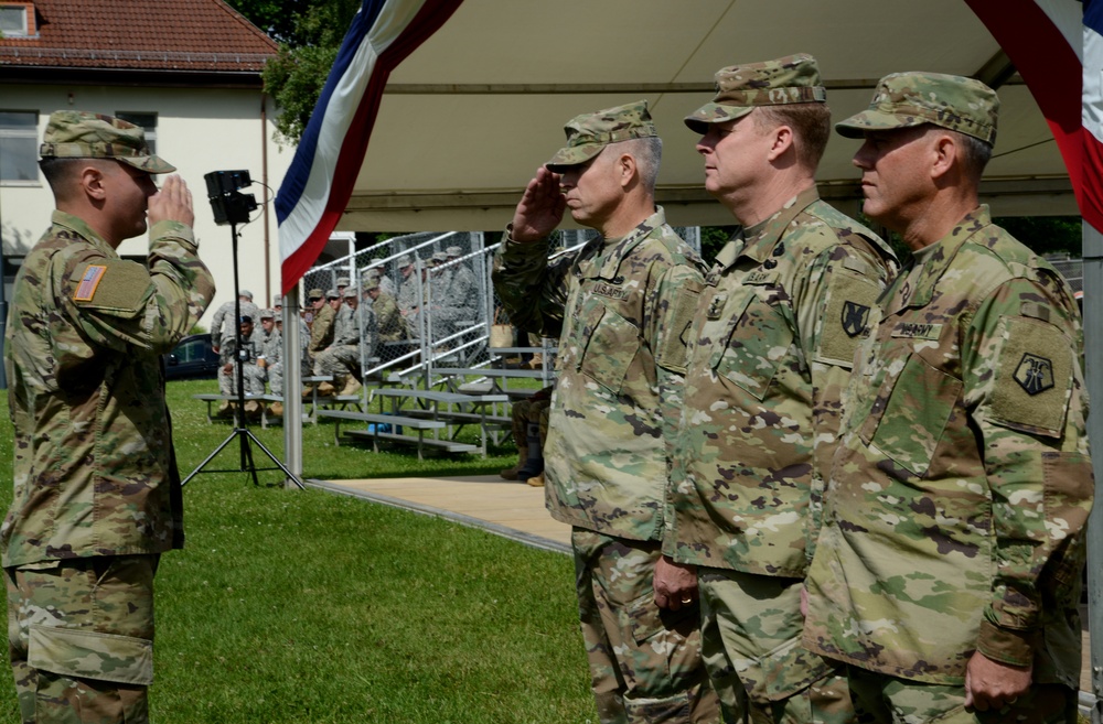 7th Mission Support Command Change of Command