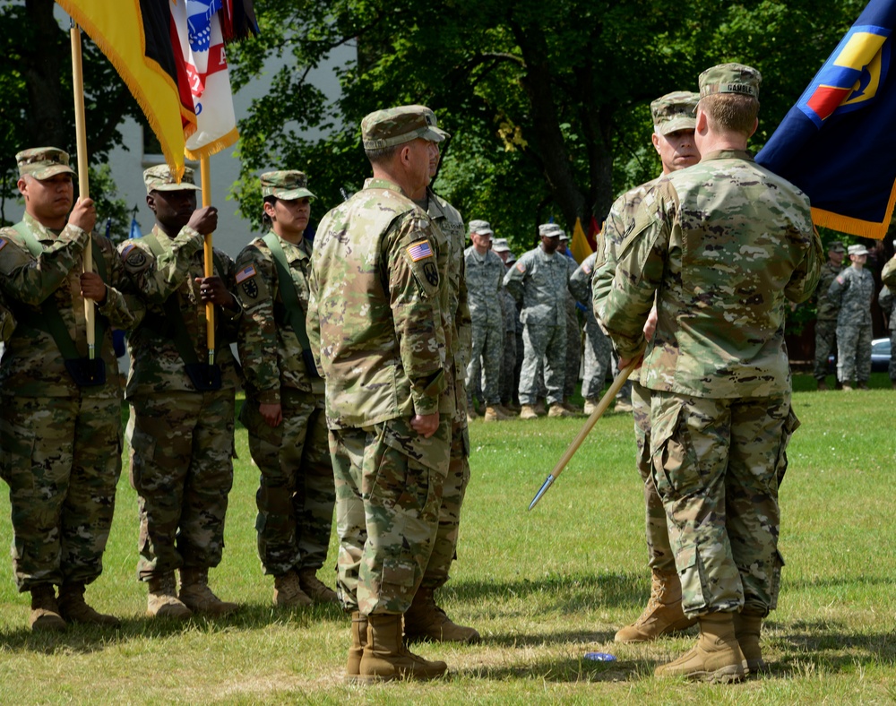 7th Mission Support Command Change of Command