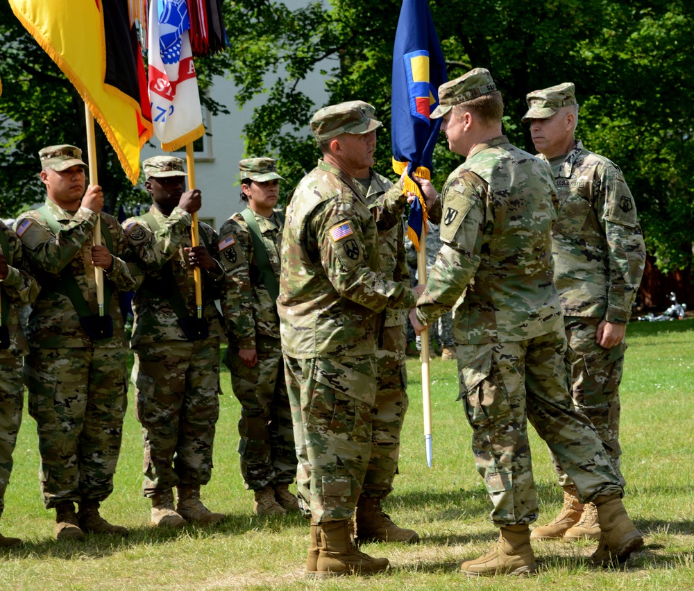 7th Mission Support Command Change of Command