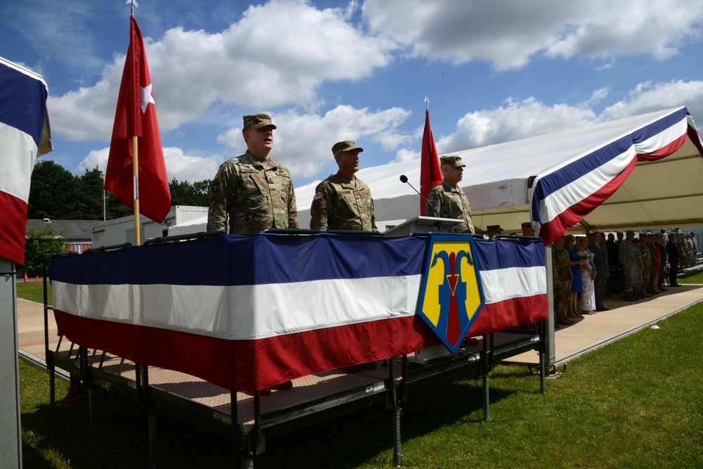 7th Mission Support Command Change of Command