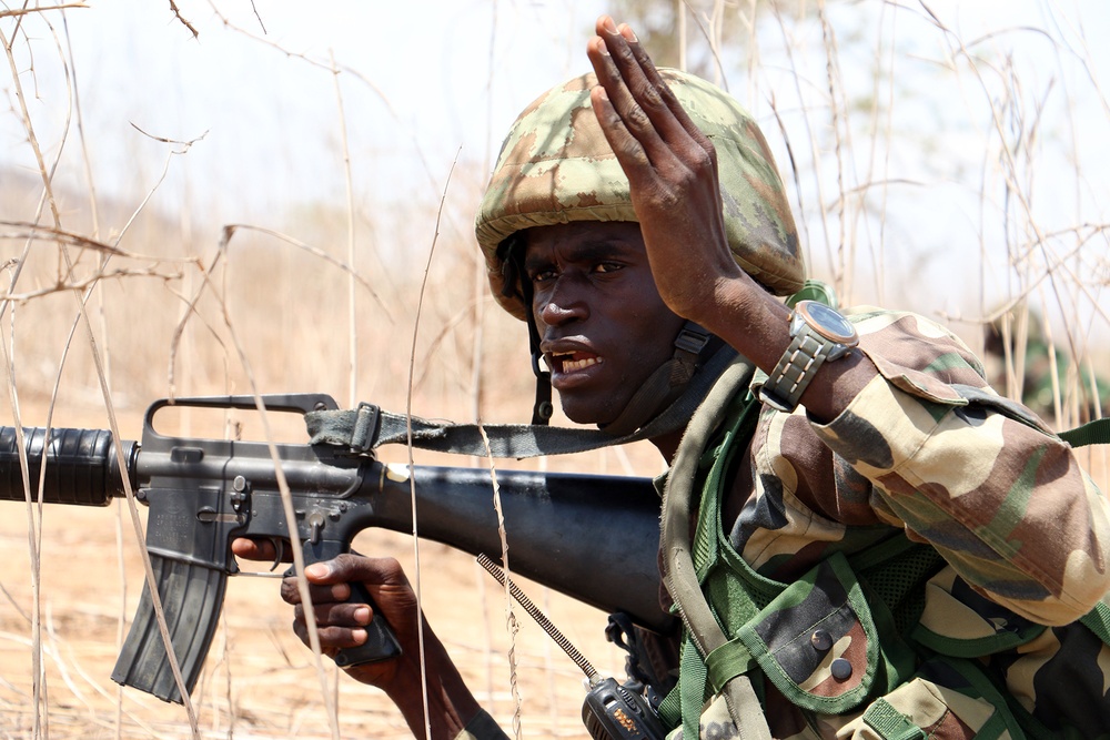 African Readiness Squad live-fire Training