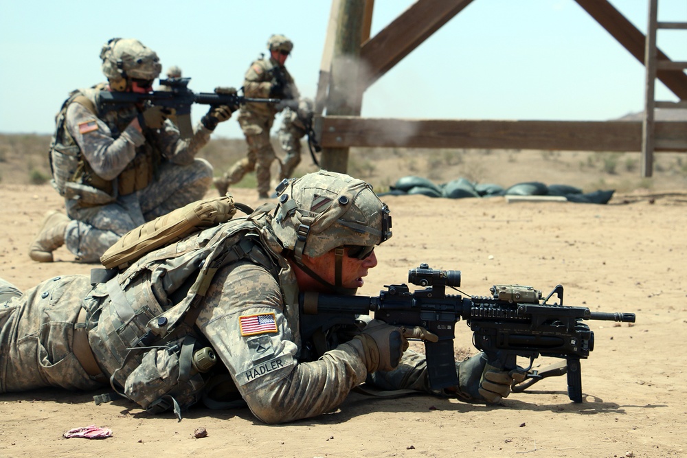 African Readiness squad live-fire Training