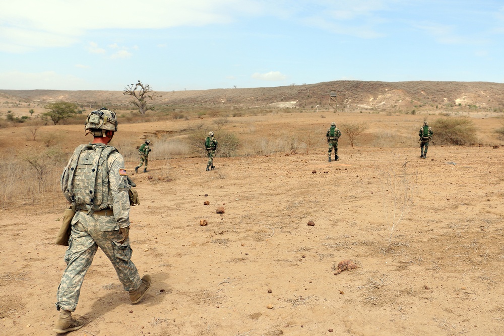 African Readiness Squad live-fire Training