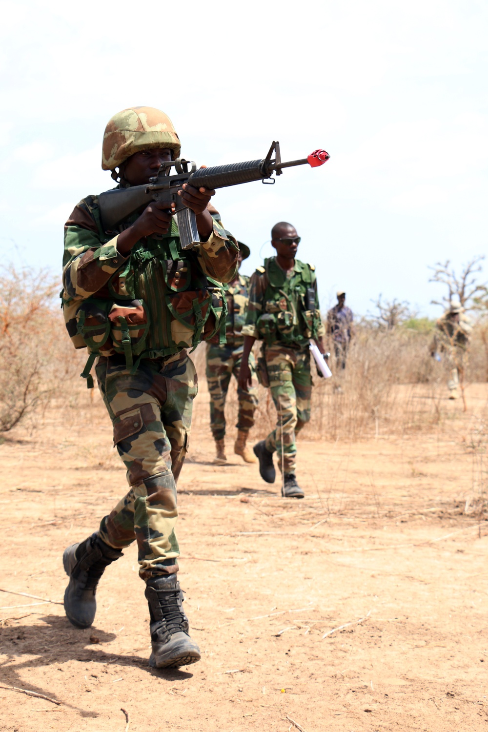 Africa Readiness Training 16 Squad Live-Fire